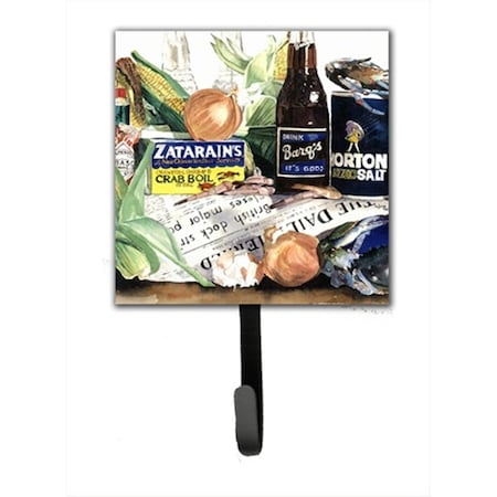 Carolines Treasures Barqs- Crabs- And Spices Leash Holder Or Key Hook 1002SH4